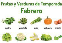 Frutas y verduras de temporada: febrero Frutas y verduras de temporada: febrero