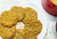 Receta para niños: Galletas veganas de avena y manzana receta ninos galletas avena manzana