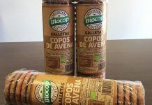 Galletas de copos de avena, la alternativa ecológica de Biocop para desayunos y meriendas Copos de avena Biocop Flocs de Civada Biocop
