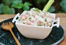 Receta: Ensaladilla rusa con mayonesa vegana Ensaladilla rusa con mayonesa vegana amanida russa amb maionesa vegana