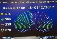 ¡El Parlamento Europeo nos protege frente a los disruptores endocrinos! EDC votación