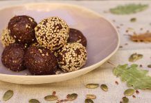 Receta: Bolas energéticas sin frutos secos Receta: Bolas energéticas sin frutos secos - Recepta: Boles energètiques sense fruits secs