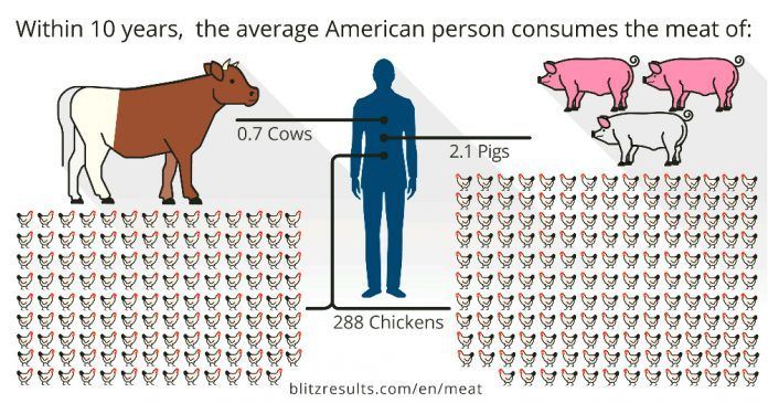 Meat-Calculator. Calcula el impacto del consumo de carne