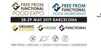 Free From Functional Food 2019 will be held from 28th-29th May in Barcelona Free From Functional Food 2019 Barcelona