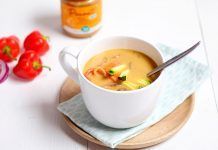 Receta: Sopa oriental de cacahuete Receta: Sopa oriental de cacahuete