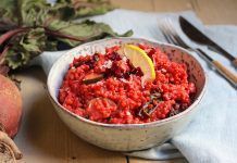 Receta: Risotto de Mijo y Remolacha Receta: Risotto de Mijo y Remolacha Recepta: Risotto de Mill i Remolatxa