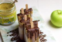Helados de cacao y matcha Helados de cacao y matcha gelats de cacau i matcha