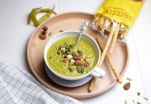 Recepta: Crema verda picant amb pesto (vegana)