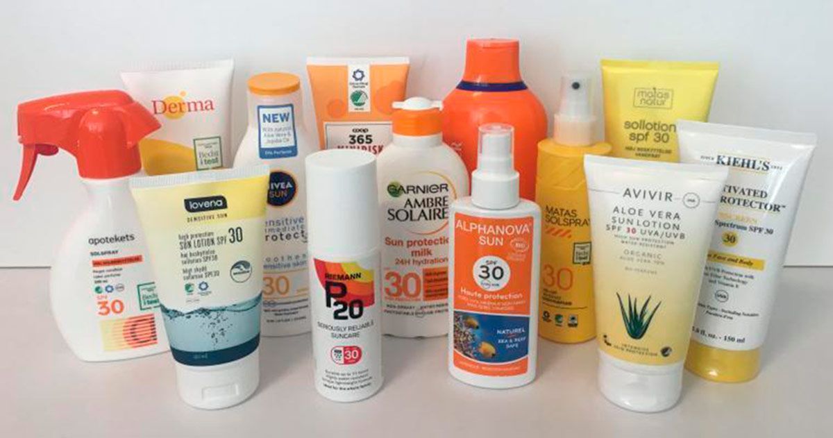 Marcas y filtros tóxicos en los protectores solares