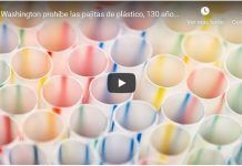 Washington prohíbe las pajitas de plástico, 130 años después de patentarlas Washington prohíbe las pajitas de plástico, 130 años después de patentarlas
