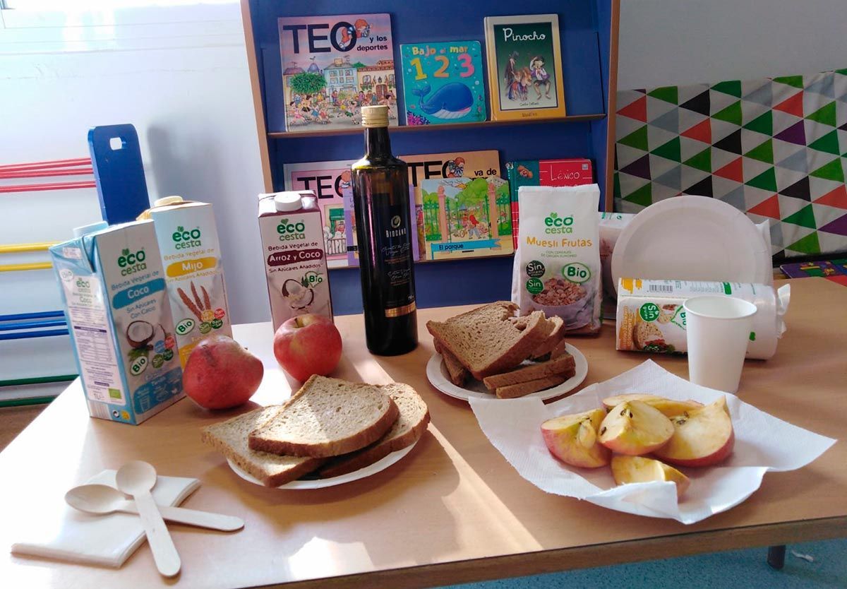El proyecto EducaBio reanuda la promoción de hábitos de alimentación saludables en centros educativos