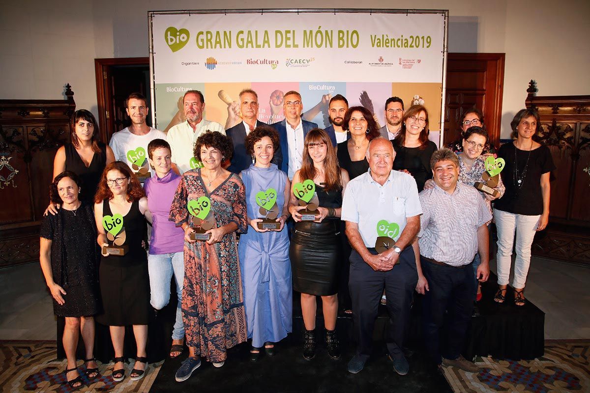 Éxito gala mundo bio Valencia