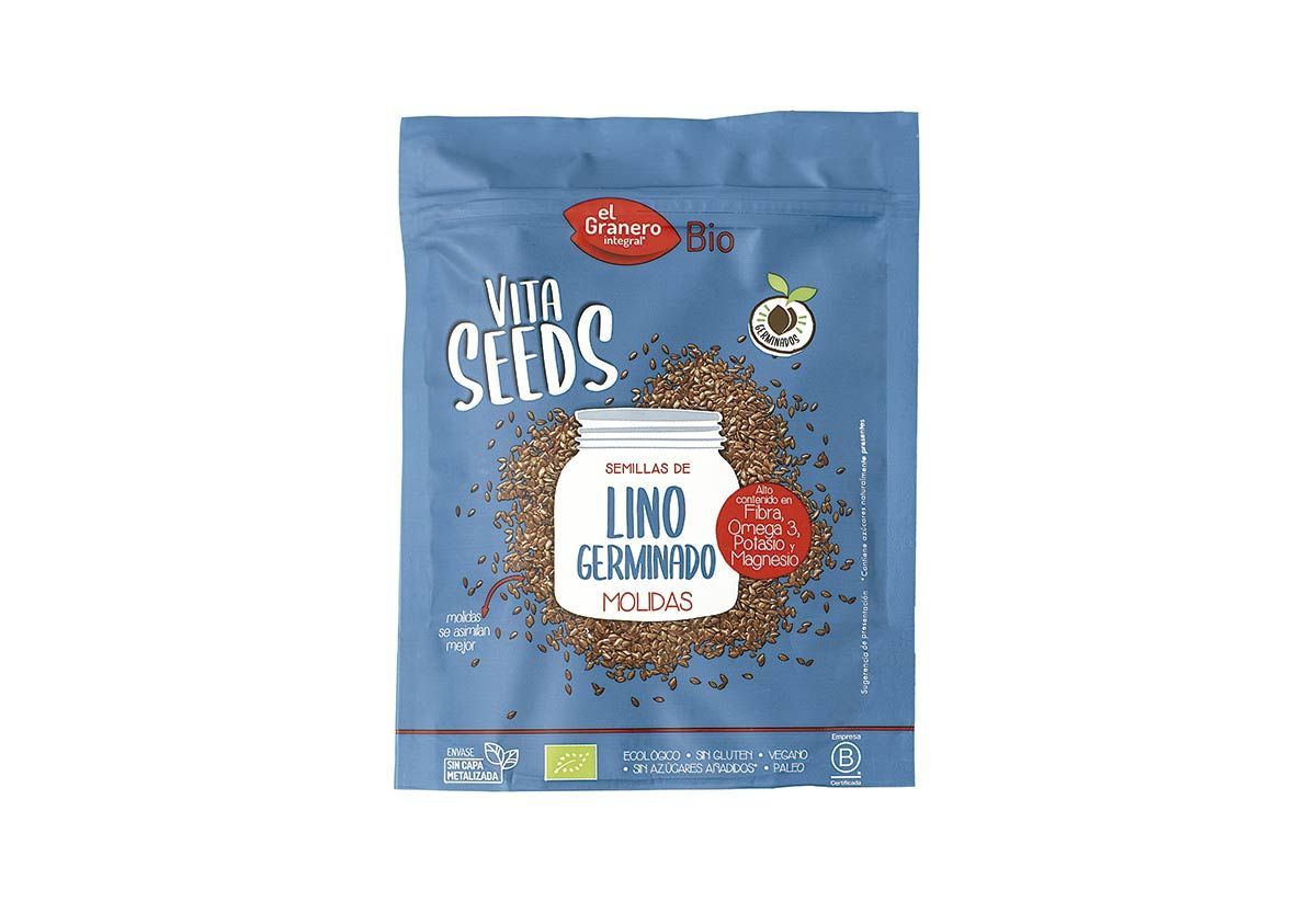 Nueva-Vitaseeds-semillas-de-Lino-Germinado-molidas,-de-El-Granero-Integral