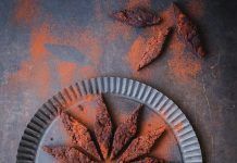 Receta: brownie de chocolate y café de Navidad