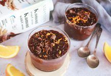 Receta: arroz con leche, chocolate y naranja