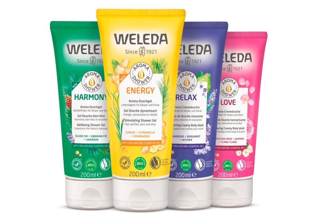 Aroma Shower de Weleda: una ducha 100% natural