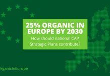 Increased support to organic farming in future CAP plans is needed to reach EU 25% target New report highlights need for increased support to organic farming in future CAP plans to reach EU 25% target