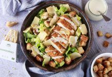 Receta: ensalada César vegana