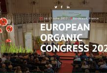 El Congrés Ecològic Europeu 2022 se celebrarà els dies 16 i 17 de Juny a Bordeus (França) European Organic Congress 2022