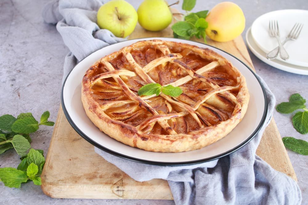 tarta de manzana