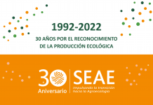 SEAE i la producció ecològica: 30 anys creixent junts seae 30 años