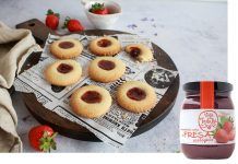 Receta: Galletas veganas con mermelada
