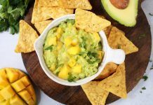 Receta: Salsa de aguacate y mango salsa aguacate mango
