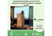 EcoAragón se presenta en Ecuador como escaparate de la sostenibilidad y el futuro de las zonas rurales