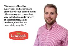 Patrick Woods (Linwoods): «We are passionate about producing healthy and nutritious foods that are convenient and easy to incorporate into the diet»