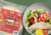Nova piadina de farina integral d’espelta de La Finestra sul Cielo