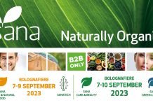 B2B, international and trendy: the 35th edition of SANA SANA