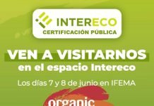 INTERECO, presente en Organic Food & Eco Living Iberia 2023 agrupando a la certificación pública INTERECO Organic Food