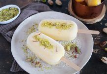 Receta: Kulfi de mango Kulfi de mango