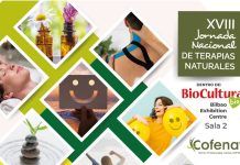 XVIII Jornada Nacional de Terapias Naturales COFENAT: 7 de octubre, en Bilbao