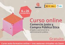 La Coordinadora Estatal de Comercio Justo convoca el curso «Comercio Justo y Compra Pública Ética»