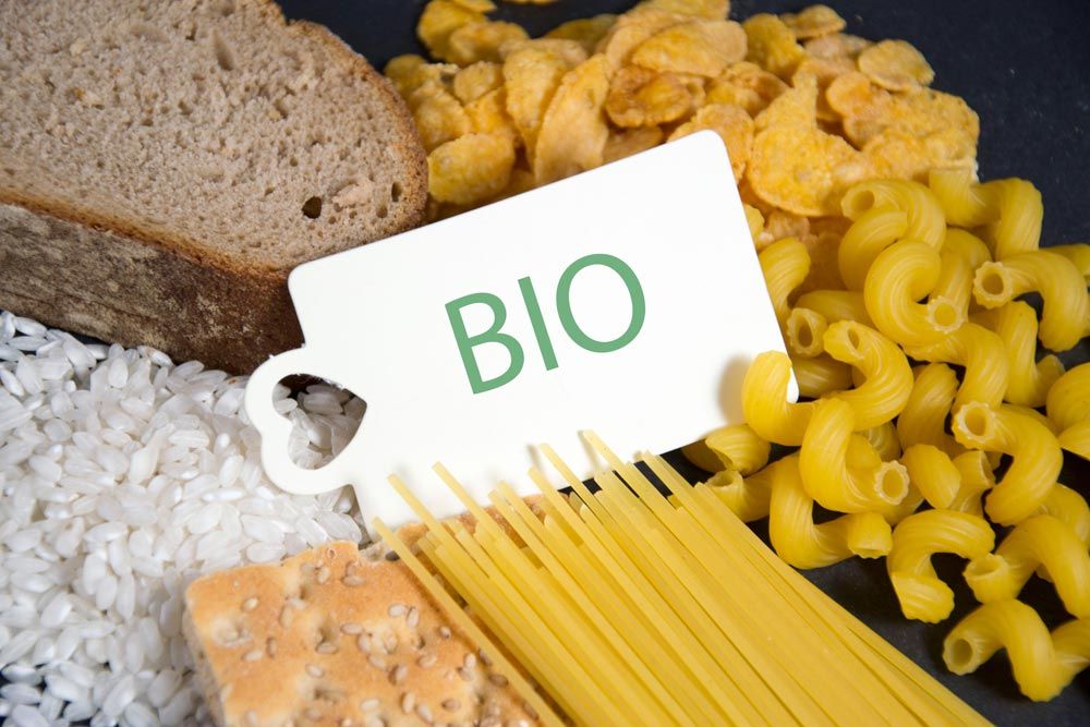 Gluten y alimentos ecológicos