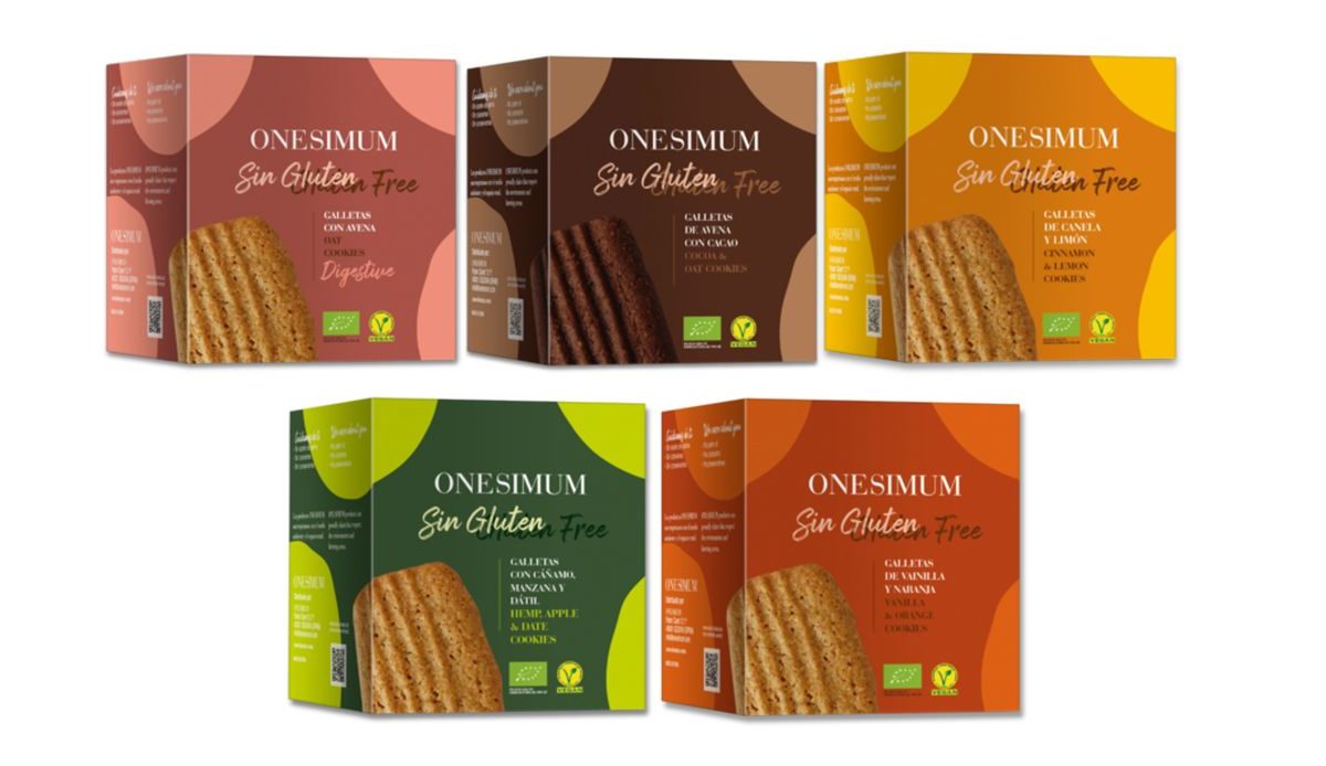 galletas sin gluten de Onesimum