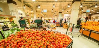 The distribution of organic products in the Middle East the Middle East