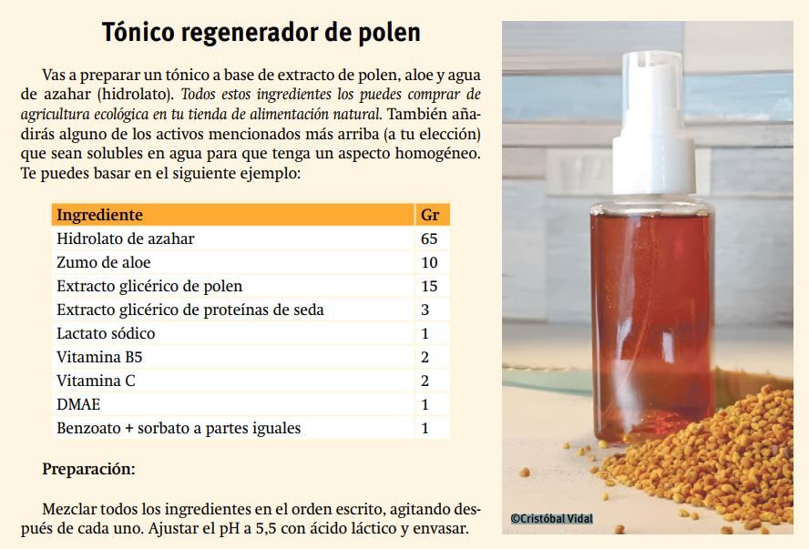Tónico regenerador