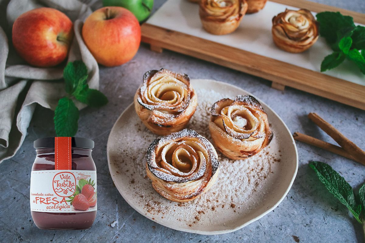 Rosas de manzana