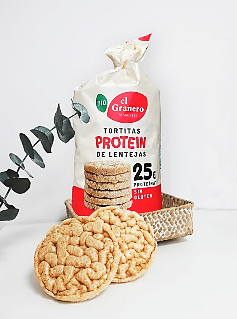 tortitas protein lentejas