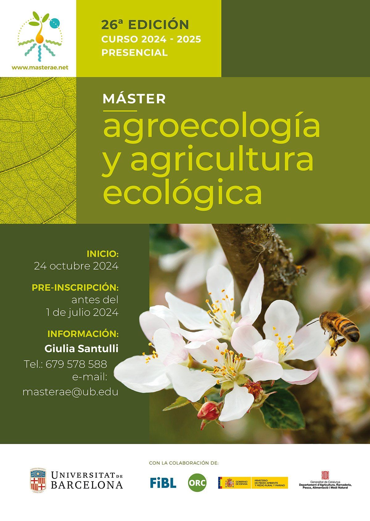 máster de Agroecología