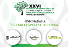 Arahí, Vegavilanos y Herbolario Navarro, candidatas al Premio Especial Defensa Premio Especial Defensa