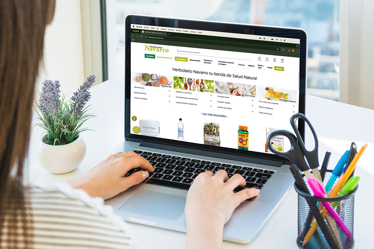 Herbolario Navarro ecommerce 