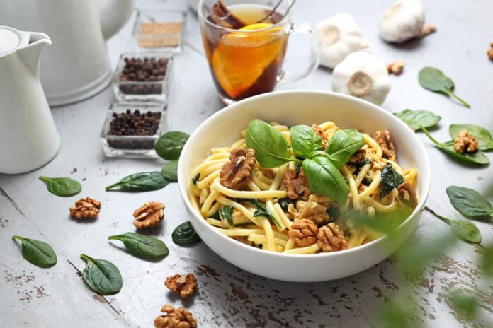 Pasta amb nous Pasta amb nous
