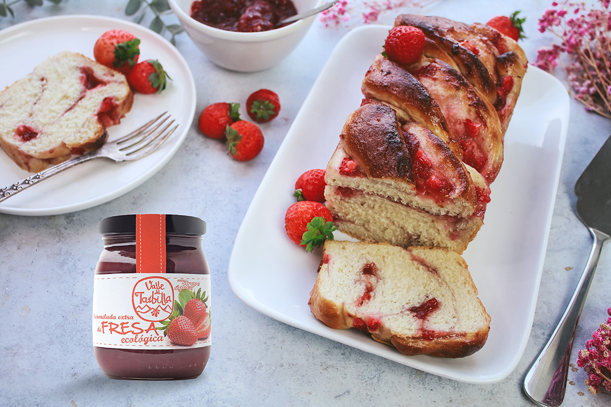 Babka de fresas