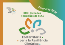 Reserva la data: XXXI Jornades Tècniques de SEAE Jornades SEAE