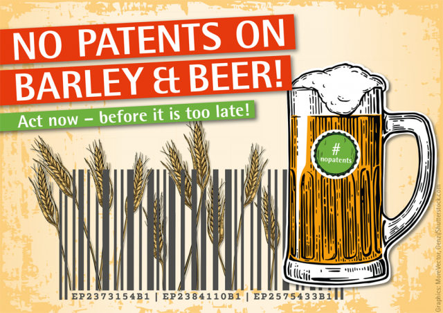 European patent on beer