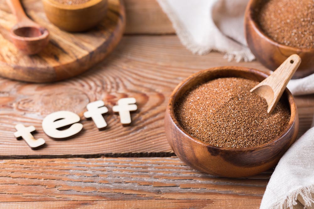 cuenco de cereal Teff