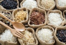 Cada gra compta: l’arròs, energia i nutrients Diferentes variedades de arroz